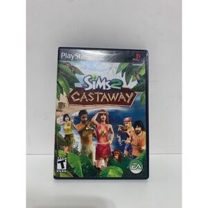 PlayStation 2 EA The Sims 2 Castaway Video Game Untested